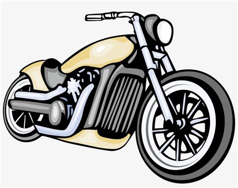 Pirate Biker Motorcycle Chopper Harley Davidson Clipart Library