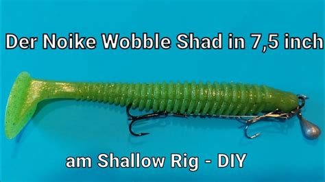 Noike Wobble Shad 7 5 am Shallow Rig Japan Köder Japan Baits