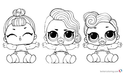 How to draw glitter lol doll fancy 1 coloring books for kids menggambar dan mewarnai lol doll. Gambar Lol Untuk Mewarnai