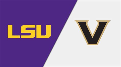 lsu vs vanderbilt second round watch espn