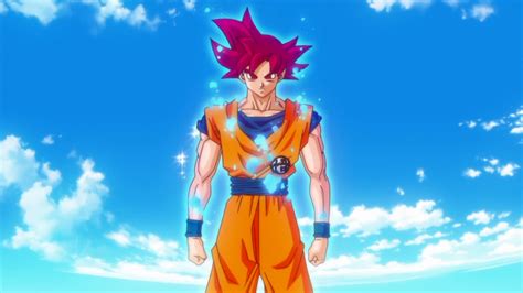 10 Best Goku Super Saiyan God Wallpaper Hd Full Hd 1080p For Pc