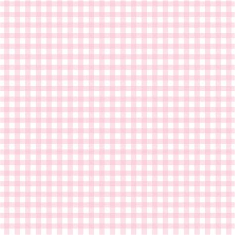 Checkered Wallpaper With Roses Soft Pink And White Checkered