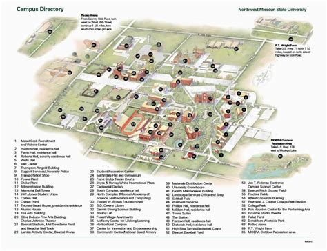 Western Colorado University Campus Map United States Map