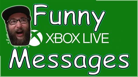Funniest Xbox Live Messages Youtube