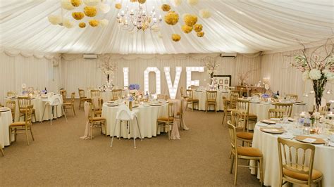 Indoor Or In House Marquee Transforms An Empty Indoor Space