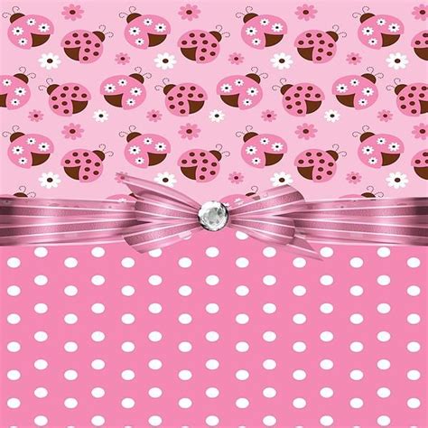 Pretty Pink Ladybugs By Debra Miller In 2021 Pink Ladybug Bow