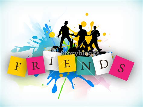 Ver más ideas sobre elenco de friends, tv: Happy Friendship Day Background With Silhouette Of Friends ...