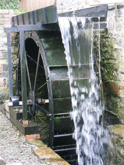 Water Wheel Water Old Grist Mill
