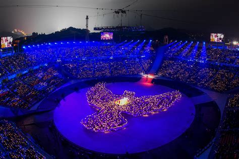Highlights Of The Pyeongchang Olympics Opening Ceremony ...