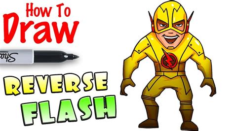 How To Draw Reverse Flash Youtube