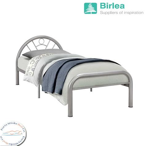 Birlea Solo Single Metal Bed Frame Forty Winks Beds
