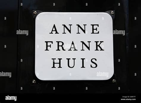 La Casa De Ana Frank En Amsterdam Holanda Fotografía De Stock Alamy