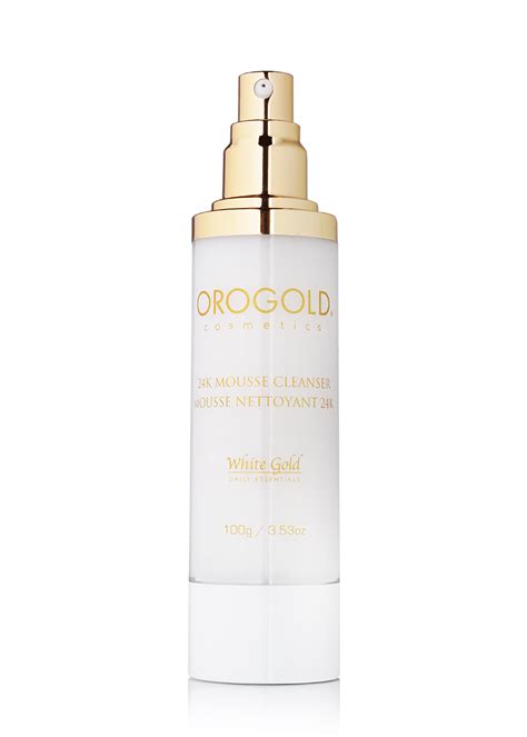 24k Mousse Cleanser Premium Skincare Orogold Cosmetics