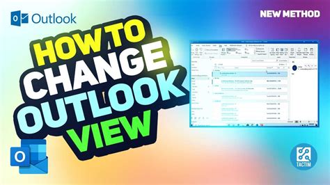 How To Change Outlook View Customize Your Inbox Layout Youtube