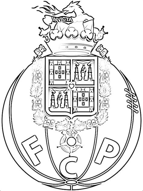 Site futebol nacional, blog história do. Logo Futebol Clube do Porto da stampare | Disegni da ...