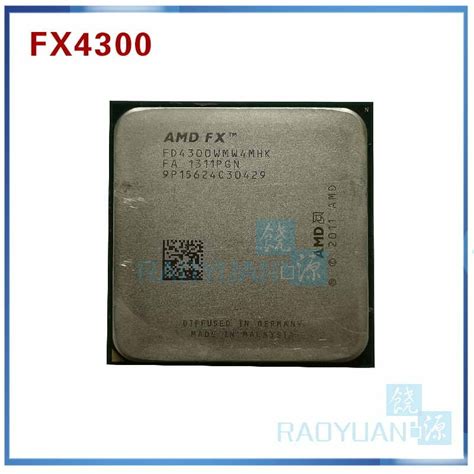 Amd Fx Series Fx4300 38ghz Quad Core Cpu Processor Fx 4300