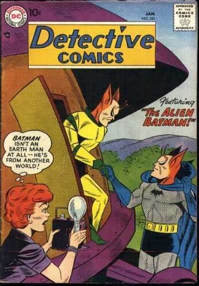 Detective Comics 251 The Alien Batman Issue