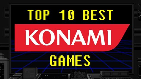 Konami holdings corporation is a japanese entertainment, video game, and gambling conglomerate. Top 10 Best Konami Games - YouTube