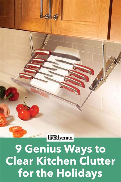 9 Genius Tips For Organizing Kitchens And Clearing The Clutter
