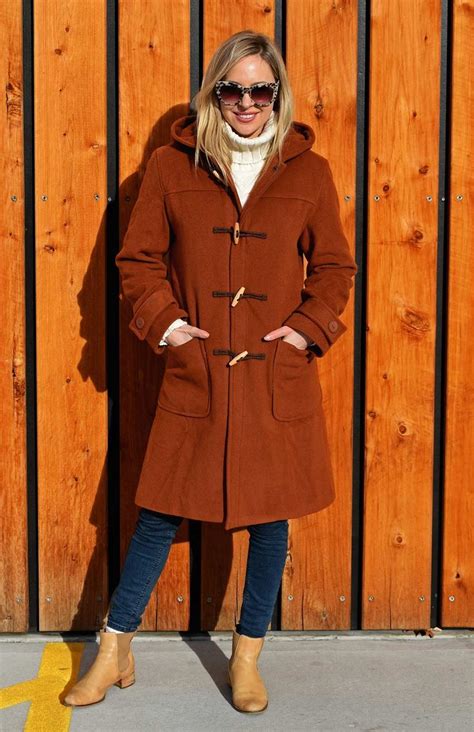 Traditional Merino Wool And Cashmere Blend Duffle Coat Made In