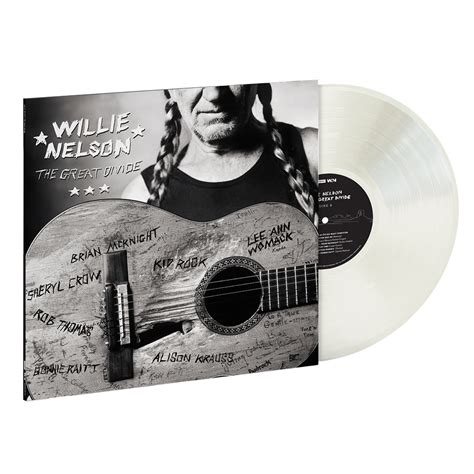 Buy Willie Nelson The Great Divide Clear Limited Edition Vinyl