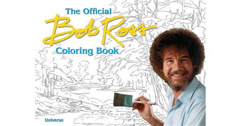 For Bob Ross Fans The Bob Ross Coloring Book By Bob Ross Adult
