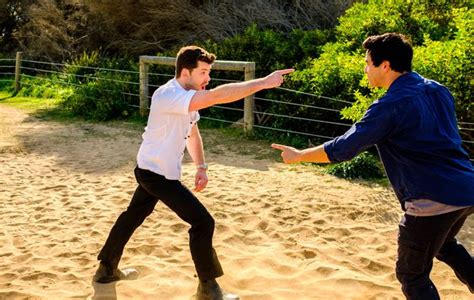 home and away spoilers brody morgan and justin morgan have a fight