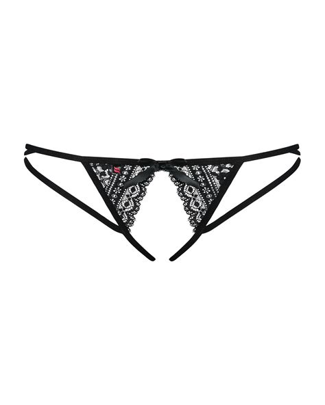 Hot Crotchless Thong Obsessive Crotchless Panties