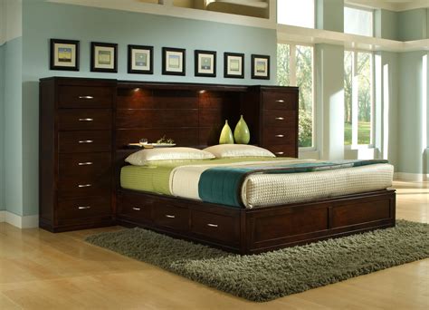 Image Result For King Bedroom Set With Storage Headboard Bedroom Wall