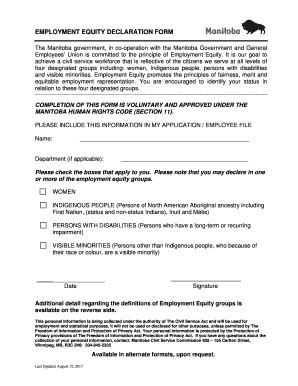 Employee Declaration Form Fill Online Printable Fillable Blank PdfFiller