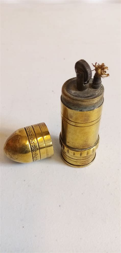 Trench Art Lighter Brass Sofiko