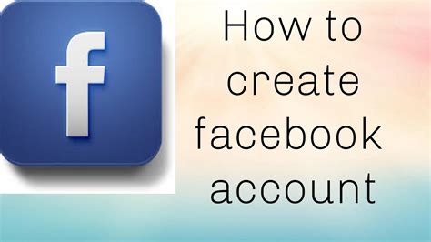 How To Create Facebook Account Youtube