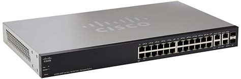 Cisco Sf300 24pp 24 Port 10100 Poe Managed Switch With Gigabit Uplinks