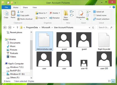 Windows 7 User Account Picture Size Tooval
