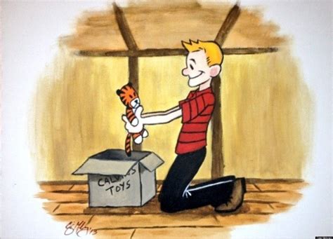 This Will Bring A Tear To Your Eye This Portrait Of A Grown Up Calvin