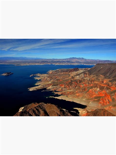 Lake Mead Arizona Nevada United States Of America Poster By