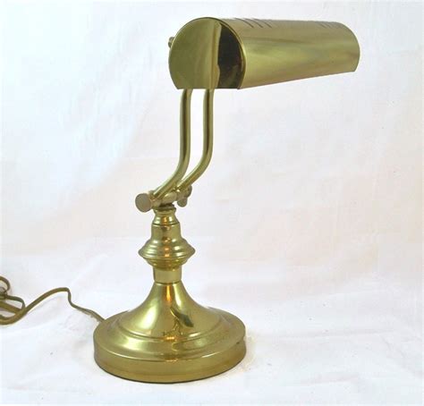 Brass Bankers Lamp Desk Light Task Light