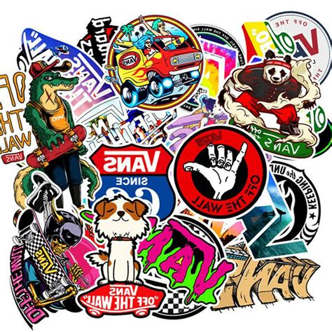 100 Dope Sticker Pack, Vinyl Laptop Skateboard Stickers