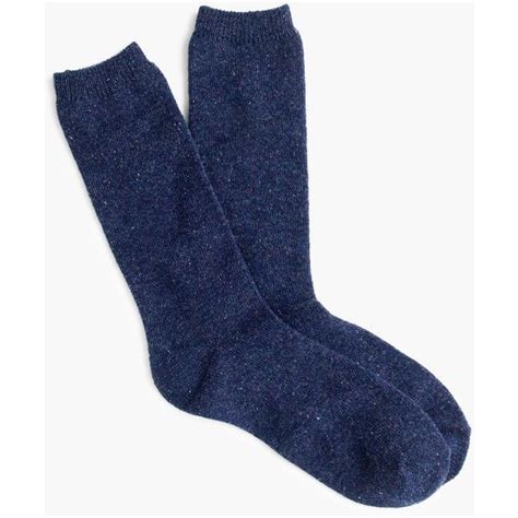 Jcrew Textured Trouser Socks 17 Liked On Polyvore Featuring Intimates Hosiery Socks J