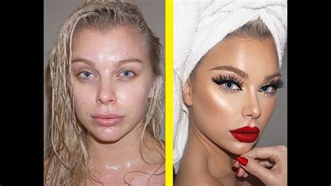 Amazing Before And After Makeup Transformation Pictures Youtube