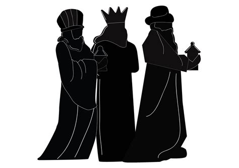 Re Drawn 3 Kings In Silhouettes Ba Hons Graphic Design And