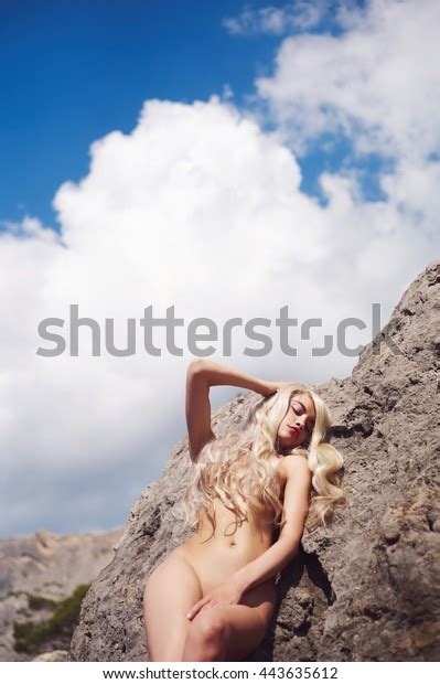 Portrait Beautiful Nude Blonde On Nudist Shutterstock