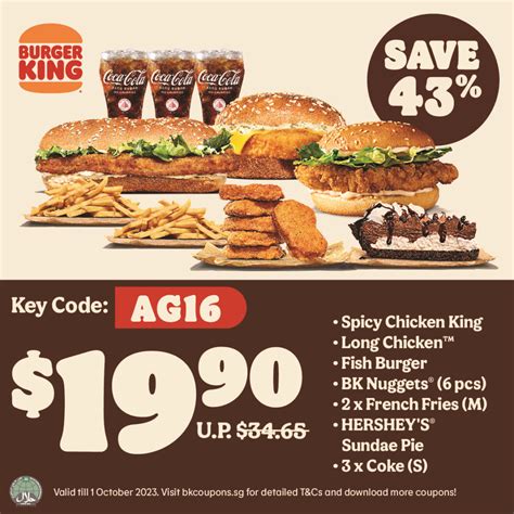 Burger King Coupon Discounts Up To Off Bundle Deals
