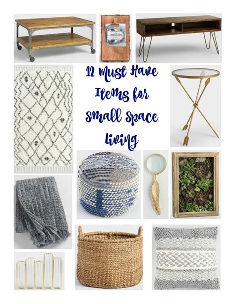 12 Must Have Items For Small Space Living 2 Bees In A Pod