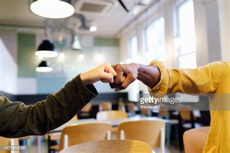 Avoiding Handshakes Photos And Premium High Res Pictures Getty Images