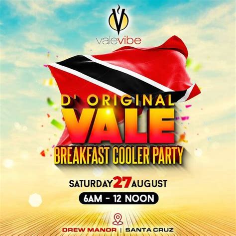 Island E Tickets • Doriginal Vale Breakfast Cooler Party