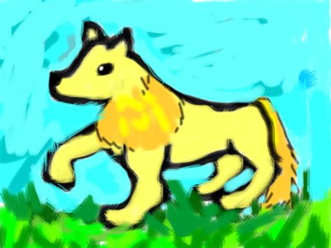 Yellow Wolf By Secare On Deviantart