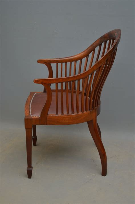 The 4th position of our chart is for roya stackable chair it is perfect when placed outdoor but also inside a house or a office it expresses its elegancy and style. Elegant Edwardian Office Chair - Antiques Atlas