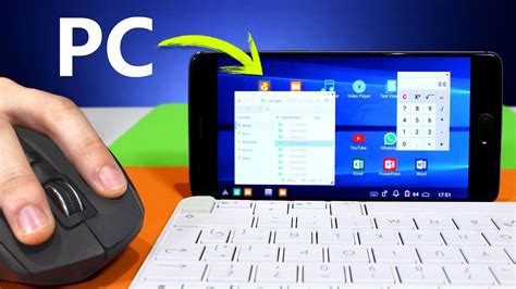 Como Convertir Celular Android En Ordenador Sin Root Youtube
