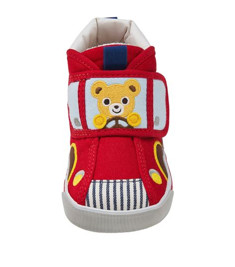 Miki House Red Teddy Bear Baby Shoes Harrods Uk